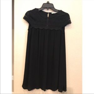 Black long tunic